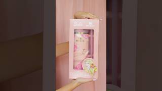 unboxing the CUTEST Barbie X STANLEY Tumbler!🍑👱🏼‍♀️🌸 #StanleyCup