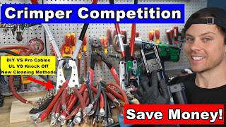 Crimper Competition Part 2: UL vs Budget Crimper, Pro vs DIY and Secret Crimping Method