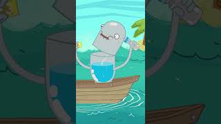 Shimmy, Shimmy, Shake it! 🕺  #hydroandfluid #shorts  #scienceexperiment #funnycartoons