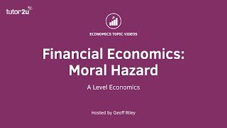 Financial Economics  Moral Hazard