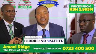Kiambu county welcomes the most luxurious estate in Kenya today!!!