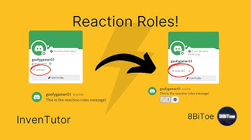 How to create Reaction Roles - Inventor.gg Bot Tutorial