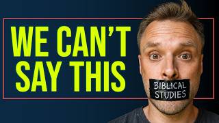 There's 1 question Bible scholars never ask. Our field forbids it.