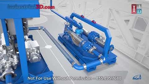 How Pruitt UltraLite™  Managed Pressure Drilling System Works | Animation by Industrial3D, Inc