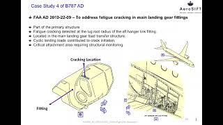 Aircraft structures introduction M2 L17 Case Study 4 of B787 AD