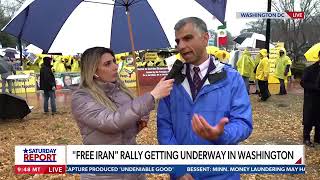Newsmax Interviews OIAC's Majid Sadeghpour|@WhiteHouse Rally For Iran Regime Change, Jan. 2026