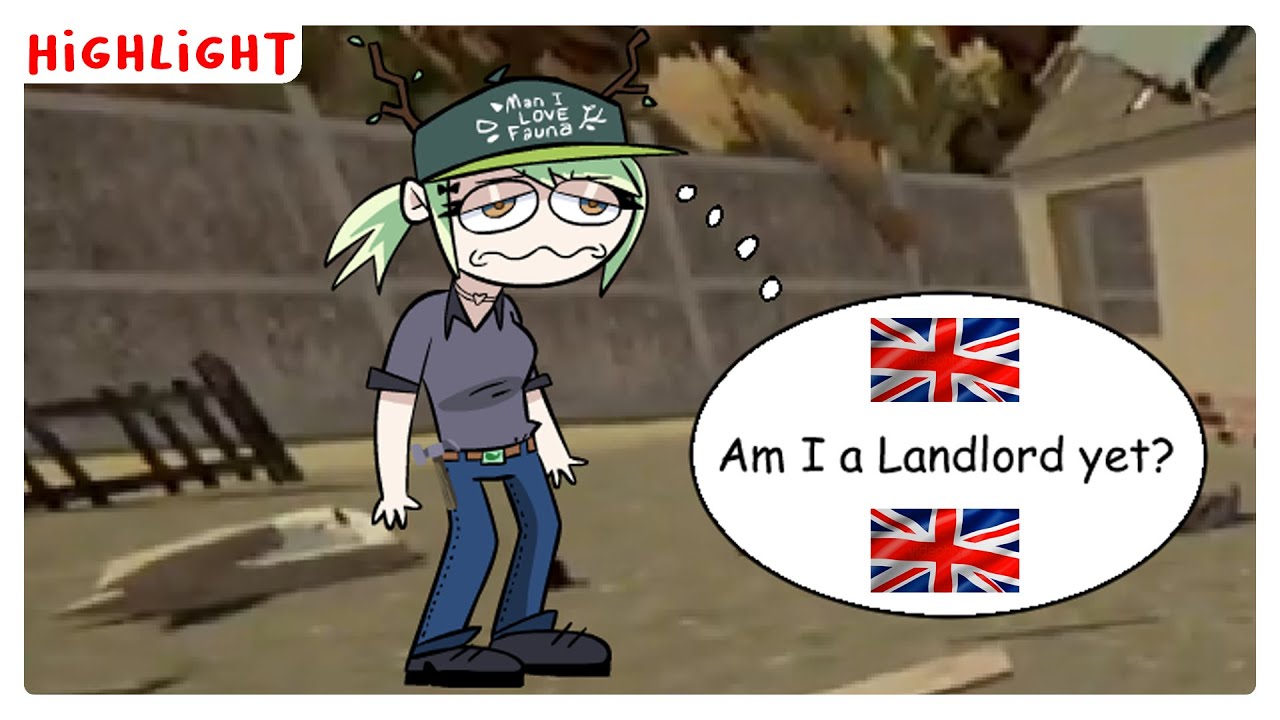 Fauna became a landlord but she can't stop goofing around