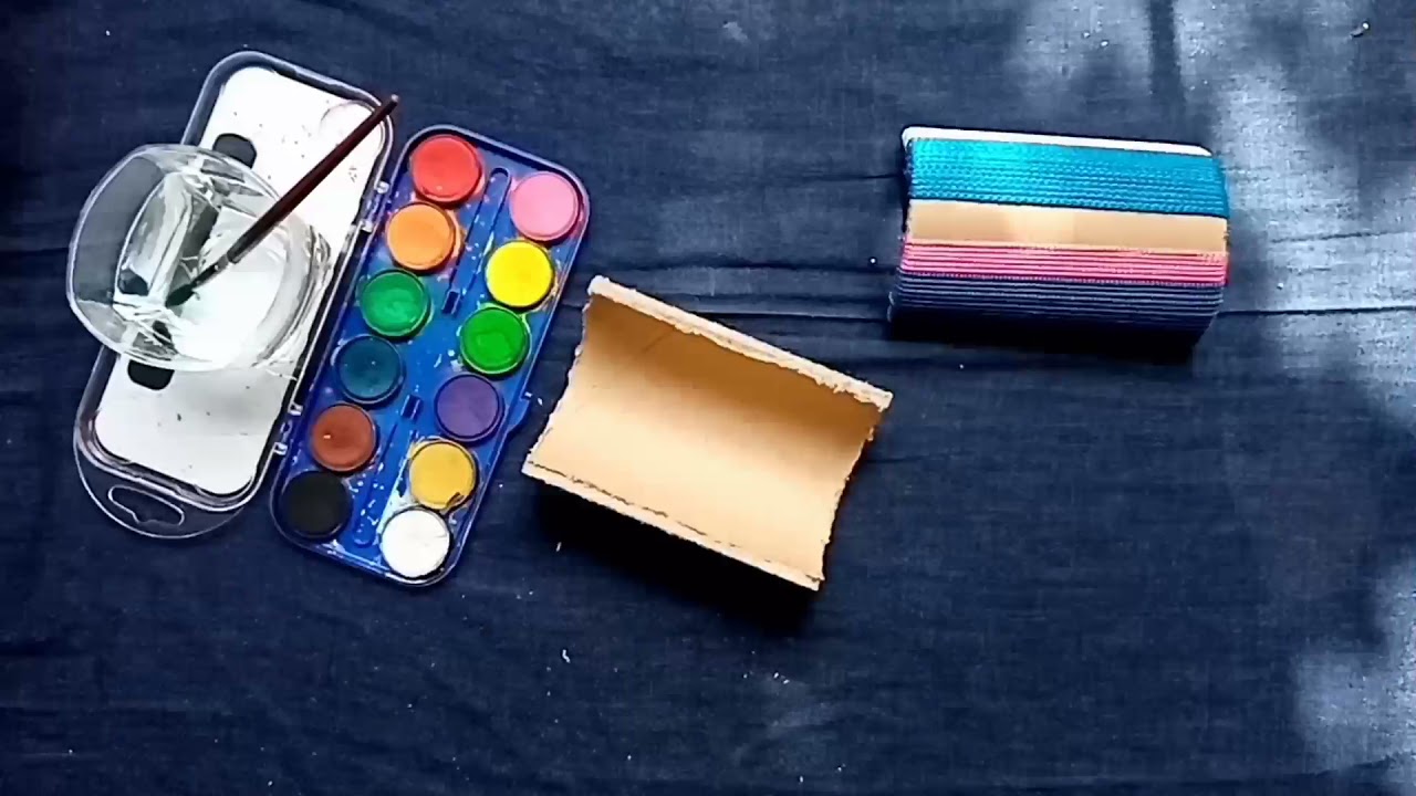 Make a useful objects at home from recycled materials.