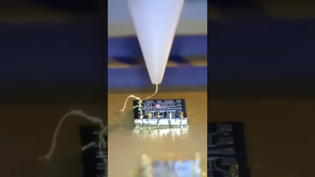 How tiny wires connect 
