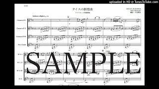 マスネ「タイスの瞑想曲」Newクラリネット四重奏版（編曲：中島雅彦