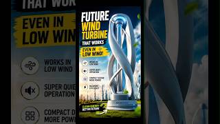 Future Wind Turbine That Works Even In Low Wind 🌪️⚡#wind #windturbines #shorts #smallwindturbines