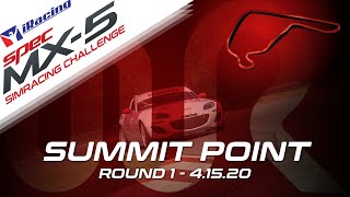 2020 SPEC MX-5 SimRacing Challenge | Round 1 - Summit Point screenshot 1