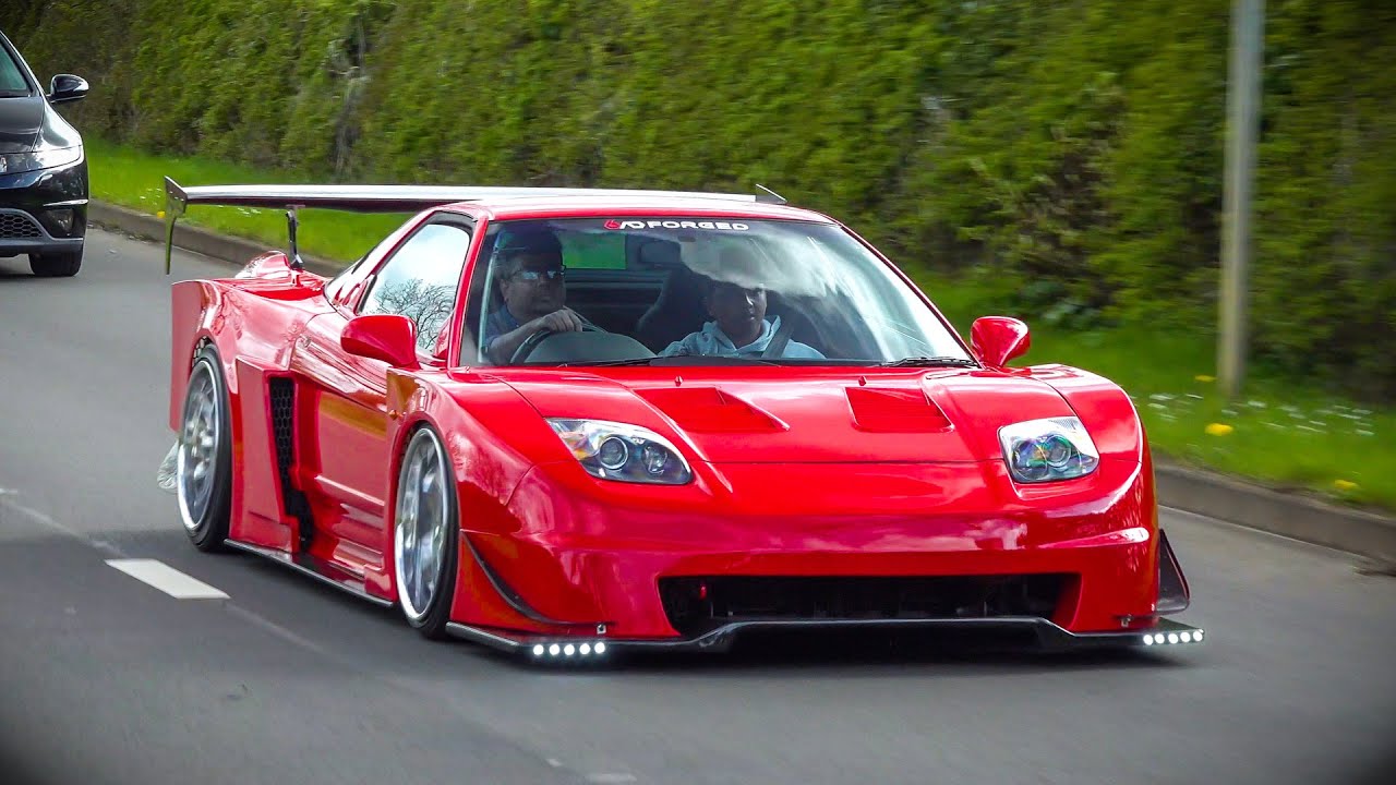 JDM Cars Accelerating - Leaving JapFest Silverstone 2024