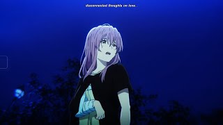 Video thumbnail of "shiki xo - disconnected thoughts on love.."