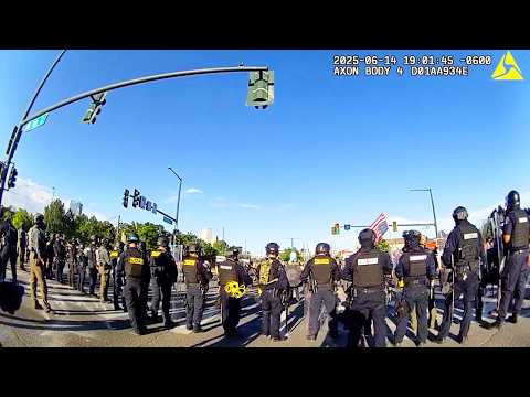 100 Cops Shut Down a Highway Takeover