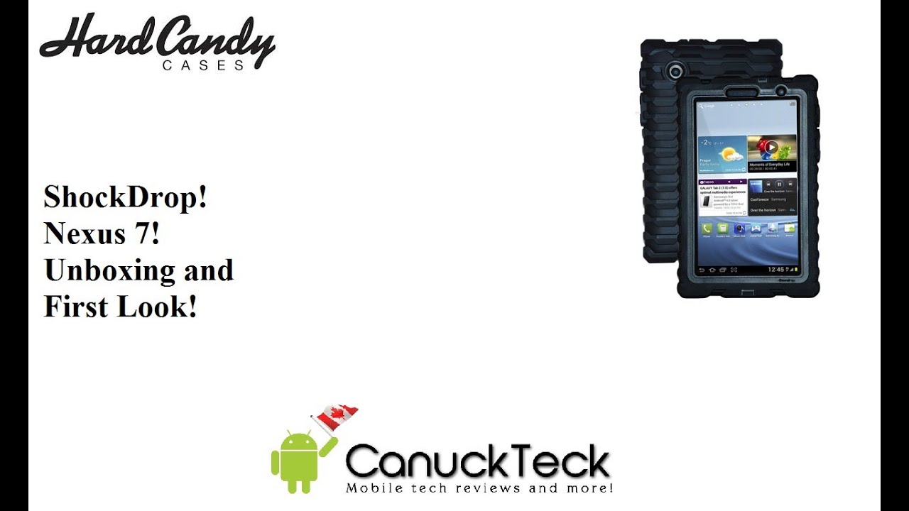 Nexus 7 Hard Candy Case - Unboxing and Quick Look