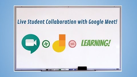 Must See Feature! - Live Collaboration with Google Meet & Jamboard