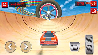 Mega Ramp Car Stunts Racing Impossible Tracks 3D #24 - Android Gameplay