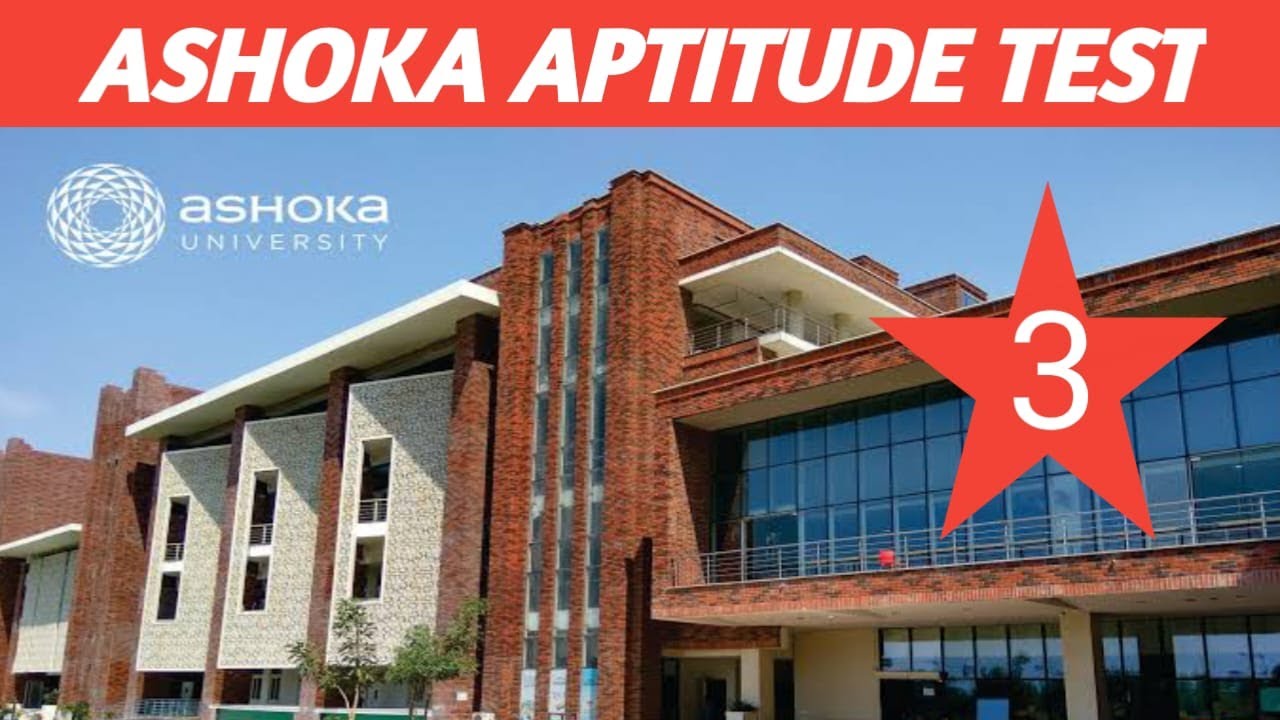 Ashoka University UNDERGRADUATE ADMISSION Ashoka Aptitude Test Preparation Series Part 3 YouTube
