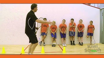 Kiwi Squash Big Nix Lesson 3 - Ball Control: Hockey Dribble