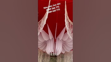 Chuyên cắt may tất cả các Mẫu Rèm Sự Kiện, rạp đám Cưới , Rèm thả ,Rèm sò; 0989 266 772