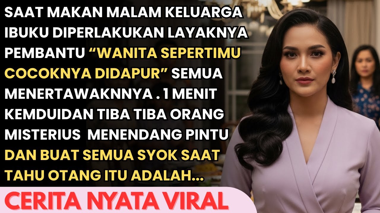 IBUKU DIPERLAKUKAN SEPERTI PEMBANTU OLEH SUAMI DAN KELUARGANYA - 1 MENIT KEMUDIAN MEREKA SYOK SAAT..