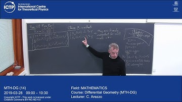 Differential Geometry (MTH-DG) Lecture 14