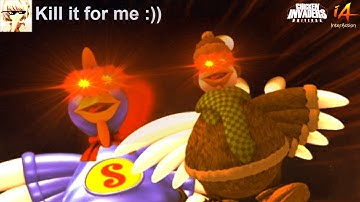 [Early Access] He Is Not SuperChick I Know || Giant SuperChick & Sweater Chicken Double Team ||