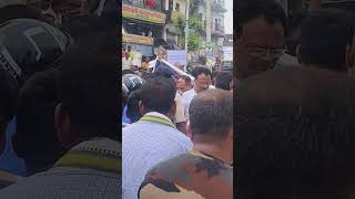 abhi abhi aaj ka Ara zero mall me nala bane ke liye jam kiye log☀️😆