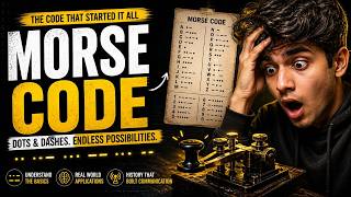 Morse Code kya hai? | Bina bole message kaise bhejte the (Secret Code Explained)