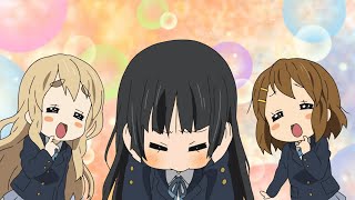 K-ON! - Mio refuses to sing