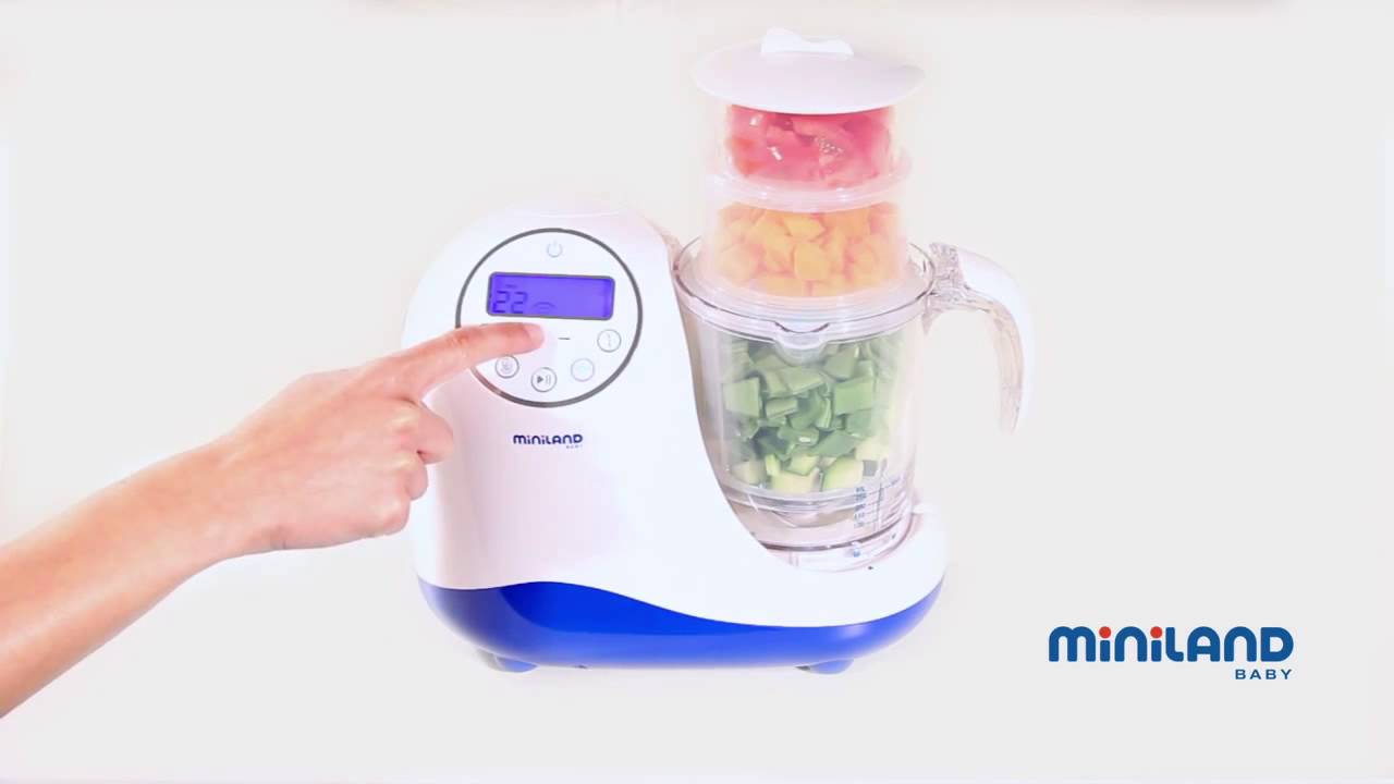 Robot Cocina bebe Chefy 5 Miniland - YouTube