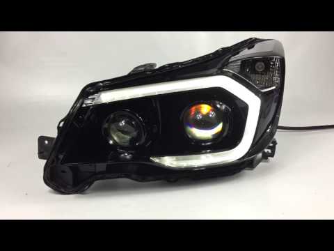 subaru-forester---quad-projector-conversion---custom-headlights