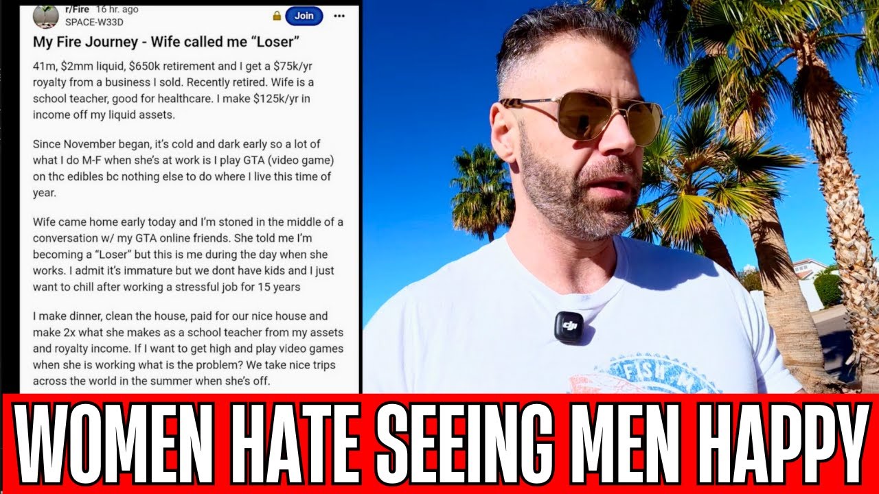 Woman Calls Her Husband A Loser Because He Retired Early... Even Men Agreed?!