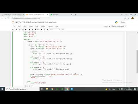 Tuna Pan 9/B python kod çalışması 1