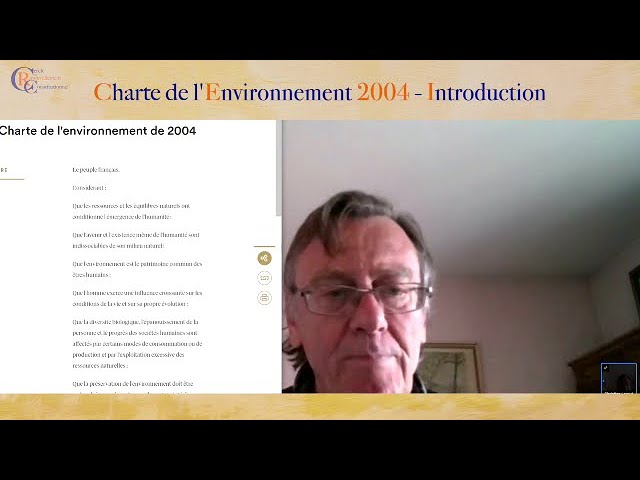 Introduction à la critique de la Charte de l'environnement - Christian Laurut