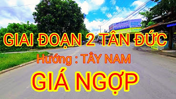 chính chủ cần bán lô đất 5 x 25m thuộc giai đoạn 2 khu dân cư tân đức | đức hòa