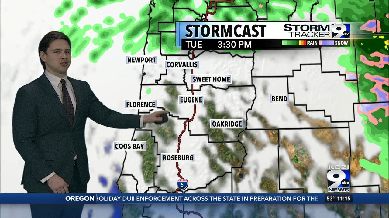 Morning rain gives way to warmer temperatures - YouTube