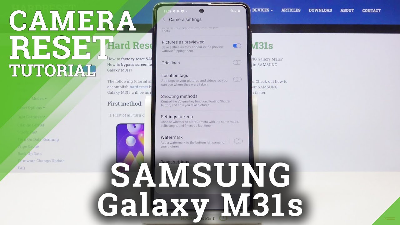How To Reset Camera Settings In SAMSUNG Galaxy M31s Restore Camera how-to-reset-camera-settings-in-samsung-galaxy-m31s-restore-camera
