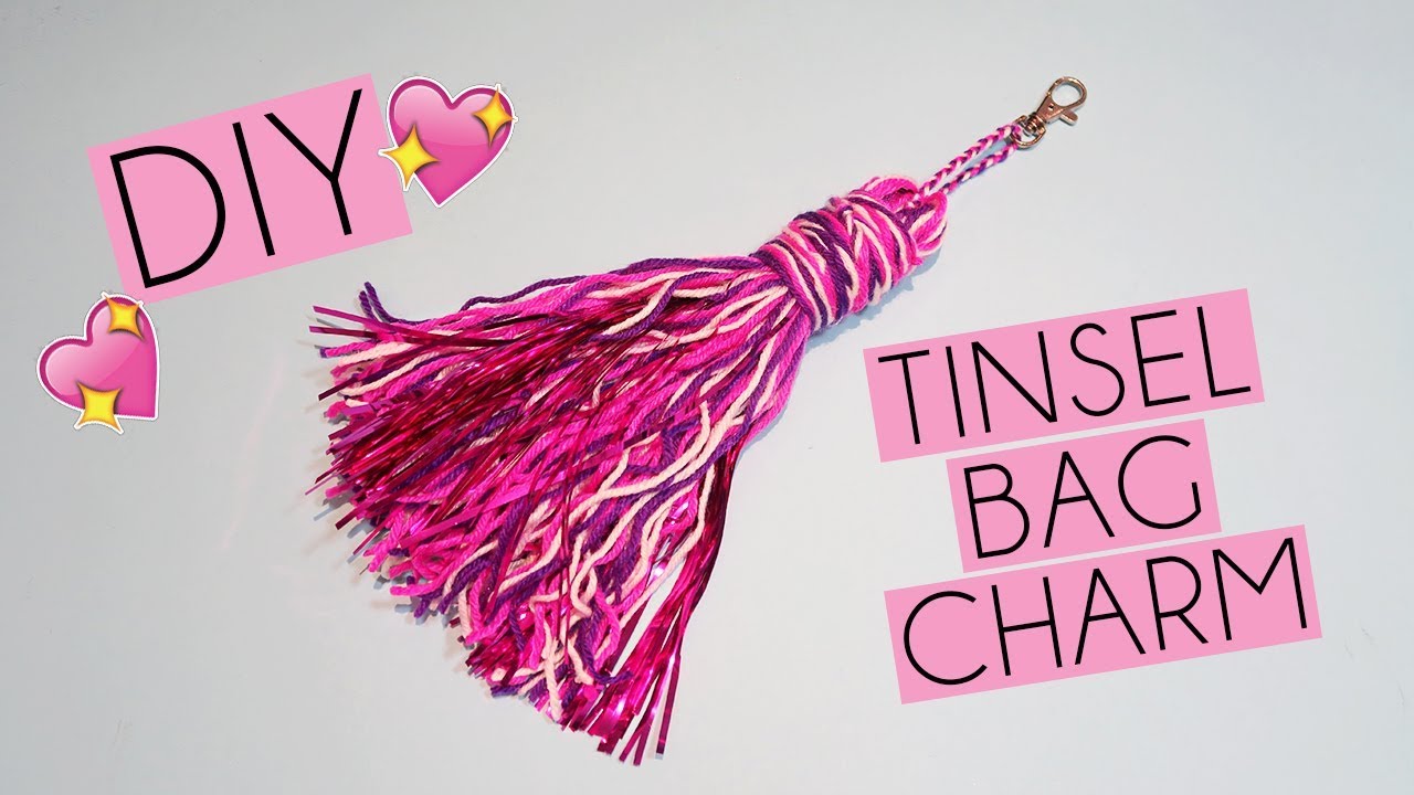 DIY Tassel Bag Charm – Honestly WTF