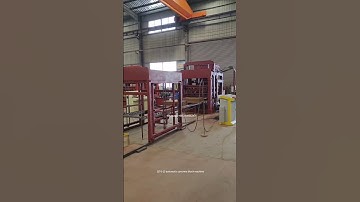 QT6-15 automatic concrete hollow block machine cement brick making machine curbstone machine testing