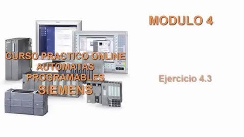 Curso Tia Portal: Máquina de taladrado con bloque de datos global DB