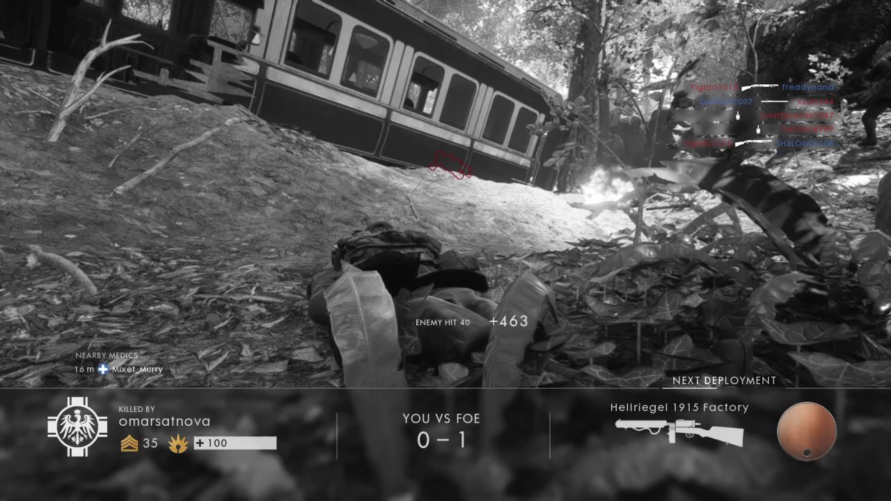 Battlefield 1 : Incendiary Grenade back from the dead!