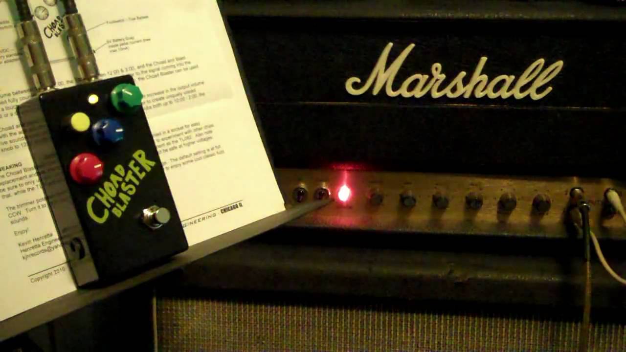Henretta Engineering Choad Blaster Pedal - YouTube