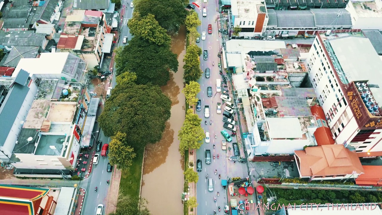 ChiangMai in City THAILAND 2017 ในเมืองเชียงใหม่ จังหวัดเชียงใหม่ Chiang Mai