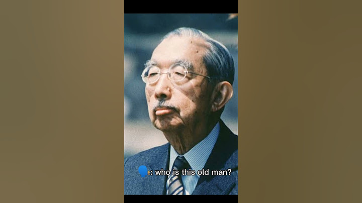 Hirohito 1901-1989 #hirohito #japaneseempire #shorts #ww2