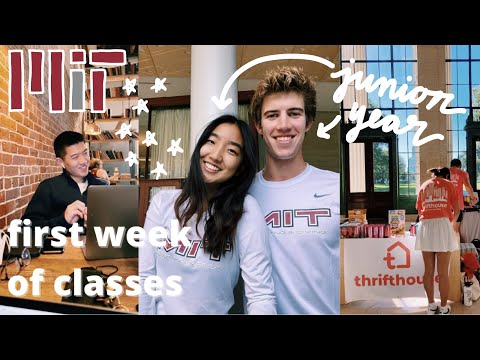 [MIT] our first week of classes + launching our startup at Stanford