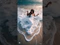 She becomes the ocean 🌊✨Waves turn into her dress… and back again.#aiart #aimorph #aivideo