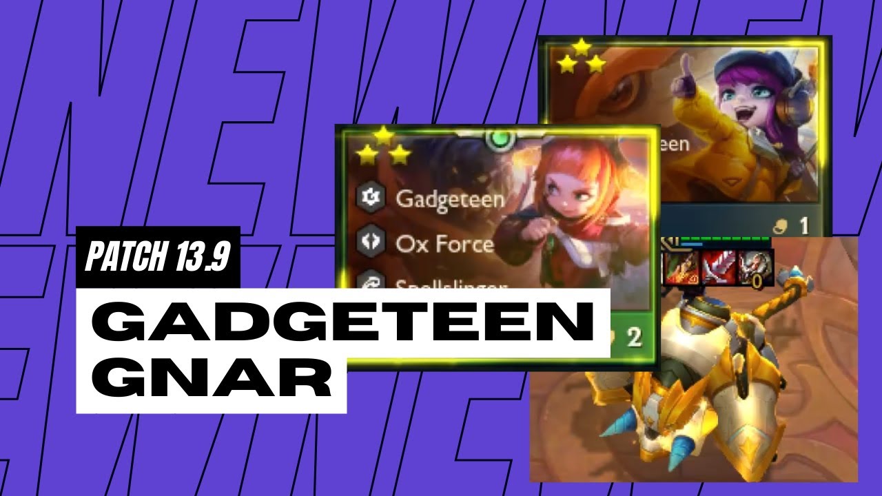 GNAR GNAR POW POW STILL VIABLE!!! Teamfight Tactics Patch 13.9 Set 8.5 YouTube