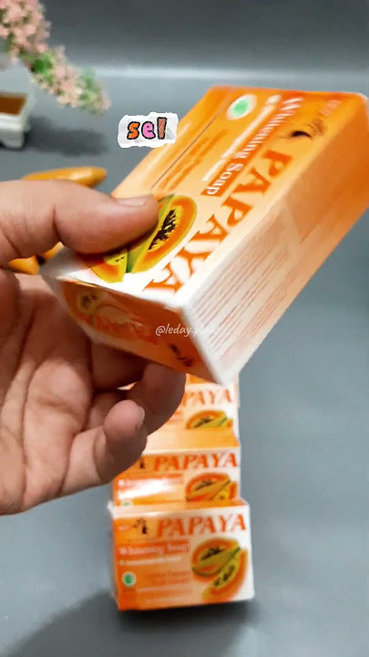 Sabun pemutih wajah alami. Bye-bye kusam, halo glowing! 💛